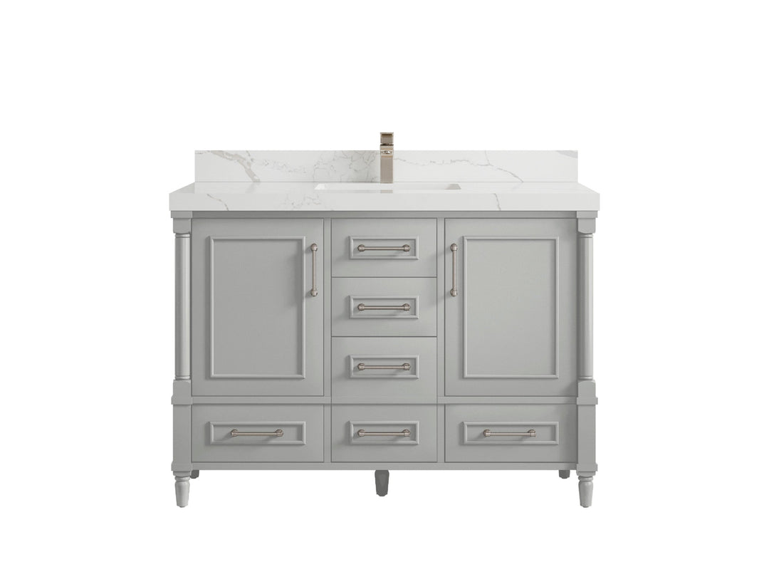 Aberdeen 48 in. W x 22 in. D Single Sink Bathroom Vanity - Willow Bath and Vanity