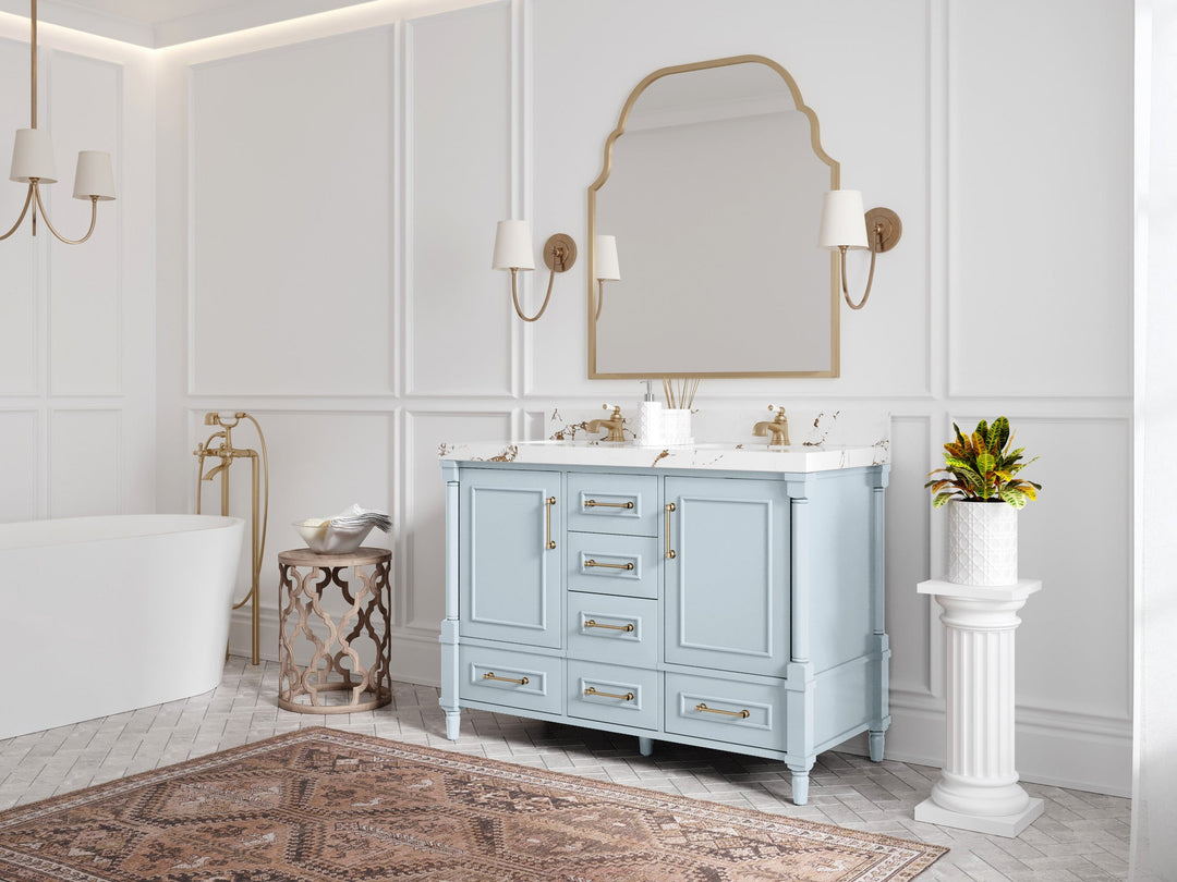 Aberdeen 48 in. W x 22 in. D Single Sink Bathroom Vanity - Willow Bath and Vanity