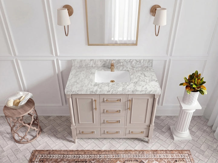 Aberdeen 48 in. W x 22 in. D Single Sink Bathroom Vanity - photo 14
