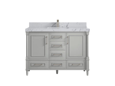 Aberdeen 48 in. W x 22 in. D Single Sink Bathroom Vanity - Willow Bath and Vanity