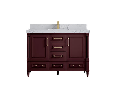 Aberdeen 48 in. W x 22 in. D Single Sink Bathroom Vanity - Willow Bath and Vanity
