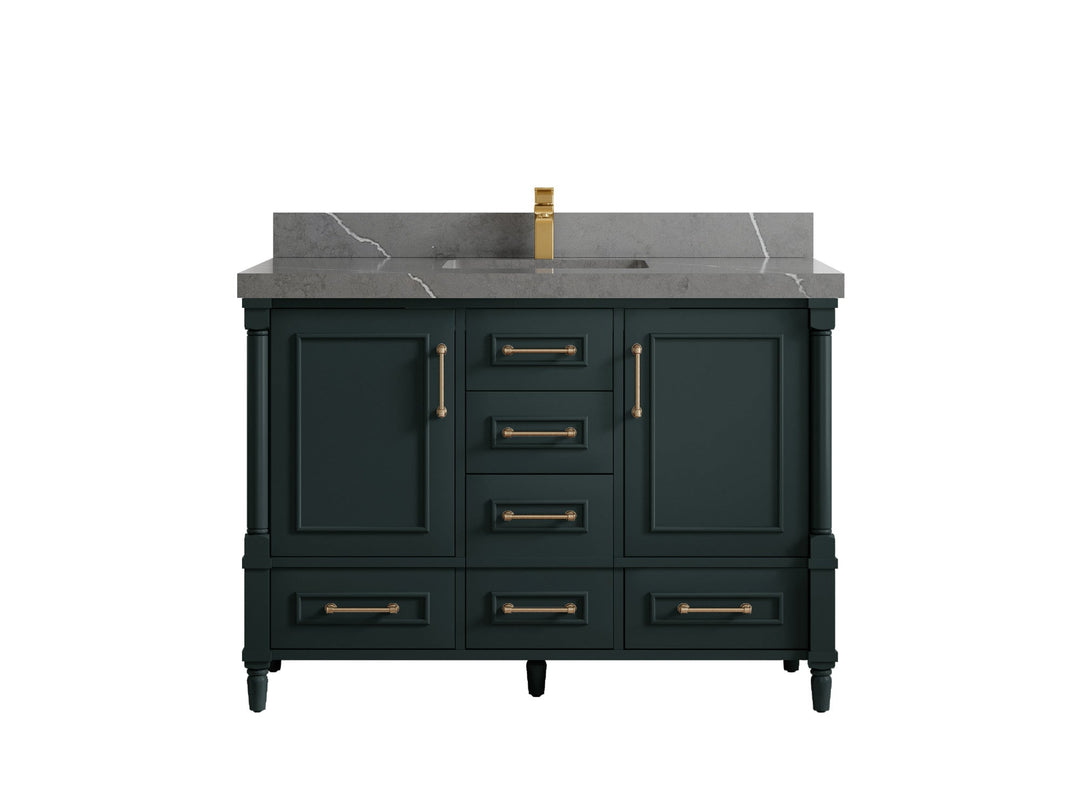 Aberdeen 48 in. W x 22 in. D Single Sink Bathroom Vanity - Willow Bath and Vanity