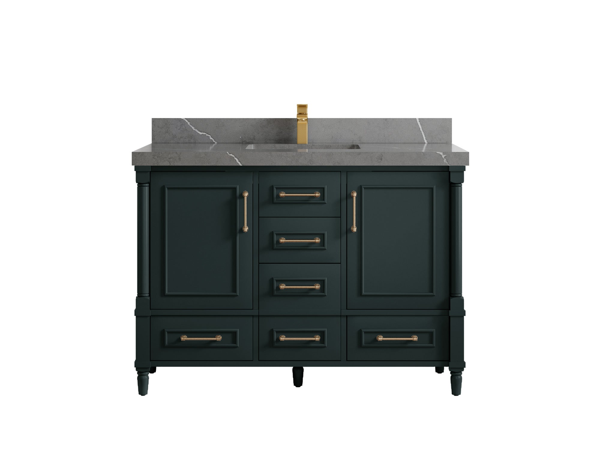 Aberdeen 48 in. W x 22 in. D Single Sink Bathroom Vanity - Willow Bath and Vanity