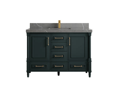 Aberdeen 48 in. W x 22 in. D Single Sink Bathroom Vanity - Willow Bath and Vanity