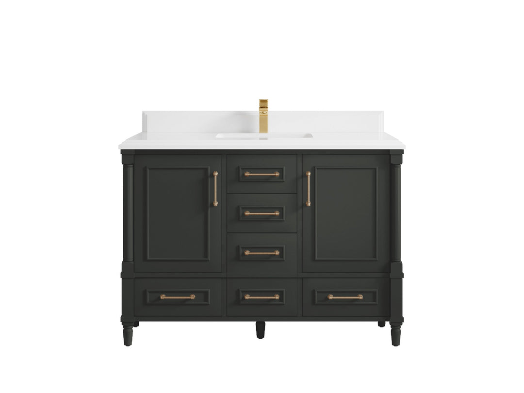 Aberdeen 48 in. W x 22 in. D Single Sink Bathroom Vanity - Willow Bath and Vanity
