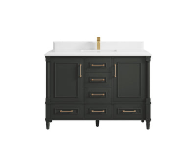Aberdeen 48 in. W x 22 in. D Single Sink Bathroom Vanity - Willow Bath and Vanity