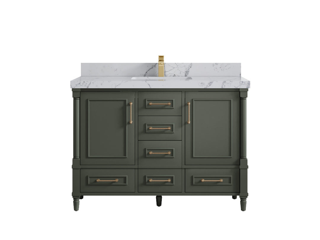 Aberdeen 48 in. W x 22 in. D Single Sink Bathroom Vanity - Willow Bath and Vanity