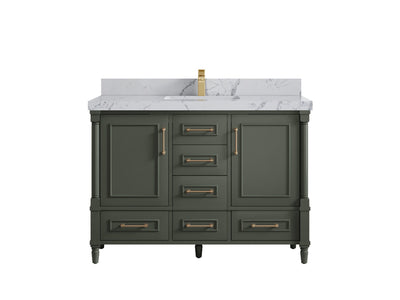 Aberdeen 48 in. W x 22 in. D Single Sink Bathroom Vanity - Willow Bath and Vanity