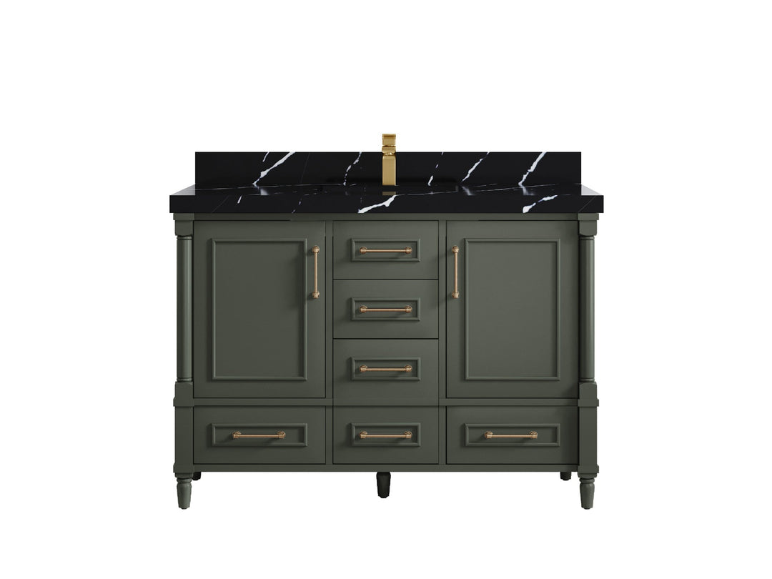 Aberdeen 48 in. W x 22 in. D Single Sink Bathroom Vanity - Willow Bath and Vanity