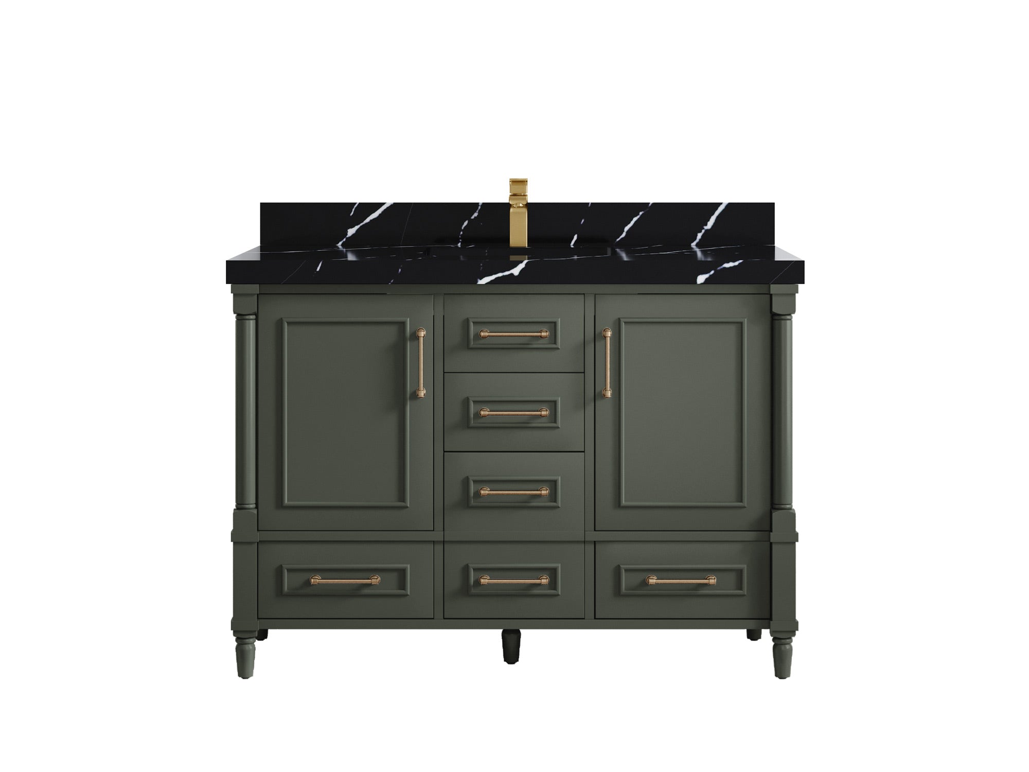 Aberdeen 48 in. W x 22 in. D Single Sink Bathroom Vanity - Willow Bath and Vanity