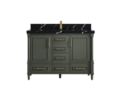 Aberdeen 48 in. W x 22 in. D Single Sink Bathroom Vanity - Willow Bath and Vanity