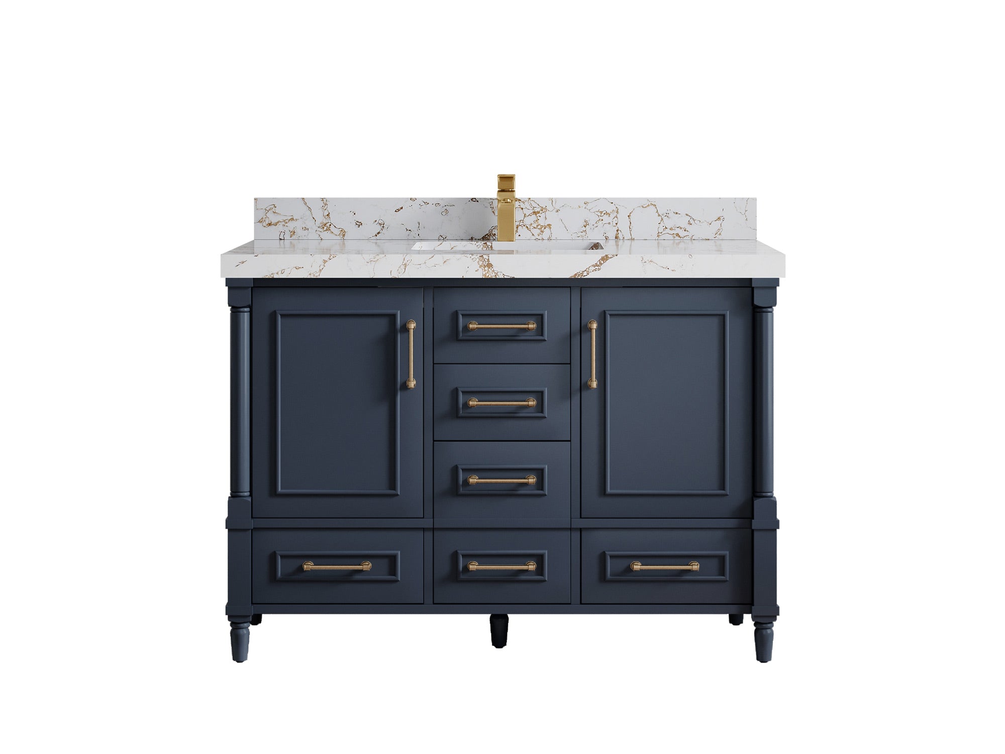 Aberdeen 48 in. W x 22 in. D Single Sink Bathroom Vanity - Willow Bath and Vanity