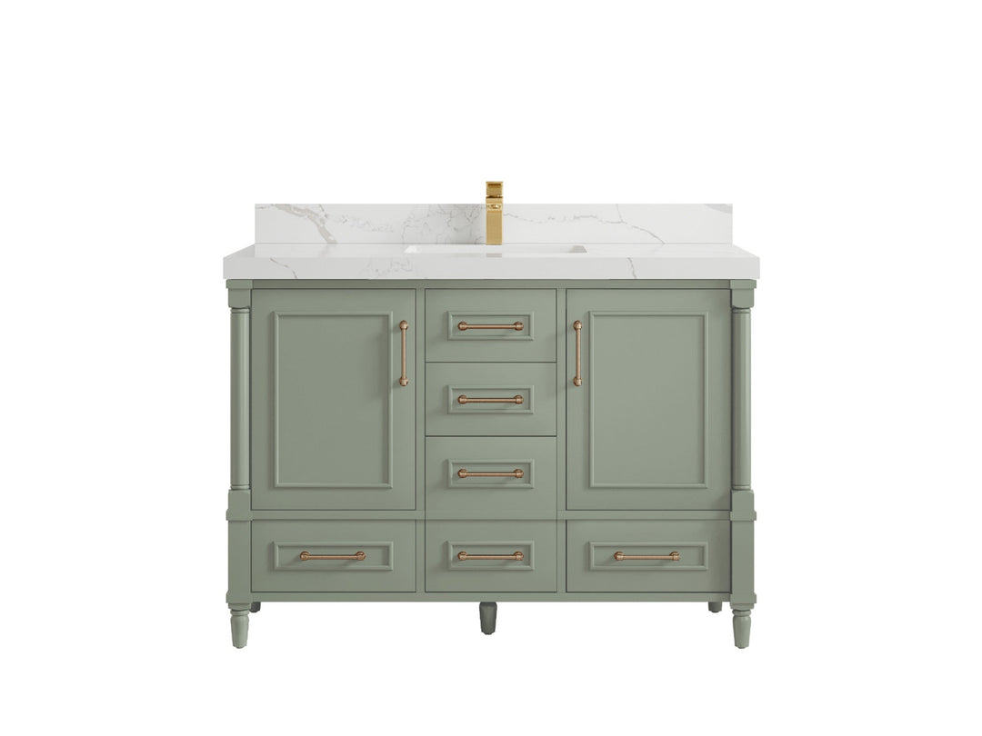 Aberdeen 48 in. W x 22 in. D Single Sink Bathroom Vanity - Willow Bath and Vanity