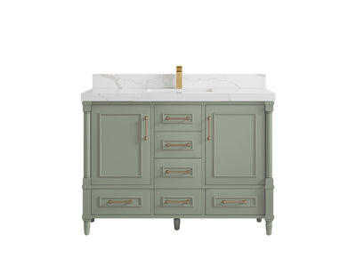 Aberdeen 48 in. W x 22 in. D Single Sink Bathroom Vanity - Willow Bath and Vanity