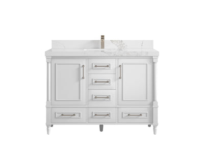 Aberdeen 48 in. W x 22 in. D Single Sink Bathroom Vanity - Willow Bath and Vanity