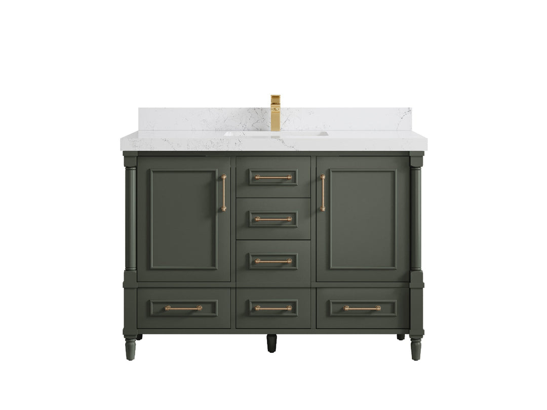 Aberdeen 48 in. W x 22 in. D Single Sink Bathroom Vanity - Willow Bath and Vanity