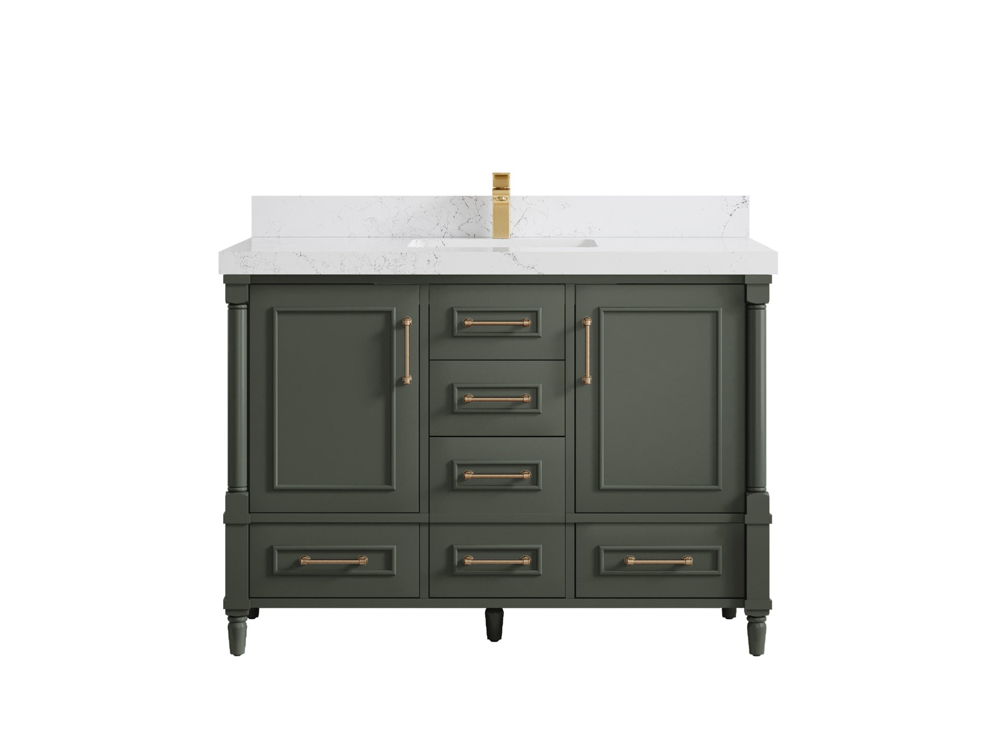 Aberdeen 48 in. W x 22 in. D Single Sink Bathroom Vanity - Willow Bath and Vanity