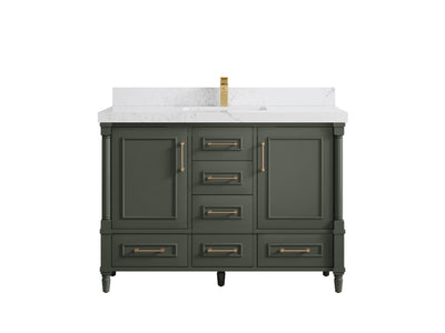 Aberdeen 48 in. W x 22 in. D Single Sink Bathroom Vanity - Willow Bath and Vanity