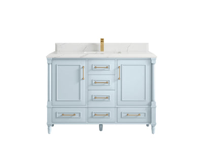 Aberdeen 48 in. W x 22 in. D Single Sink Bathroom Vanity - Willow Bath and Vanity