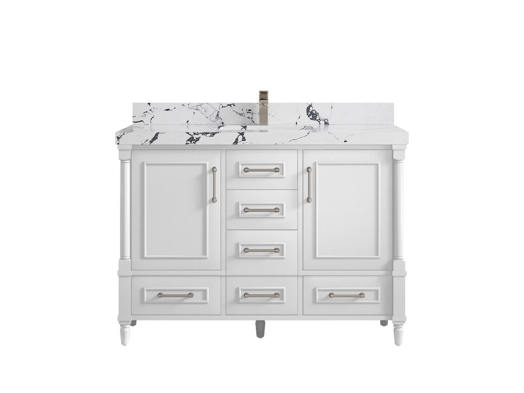 Aberdeen 48 in. W x 22 in. D Single Sink Bathroom Vanity - Willow Bath and Vanity