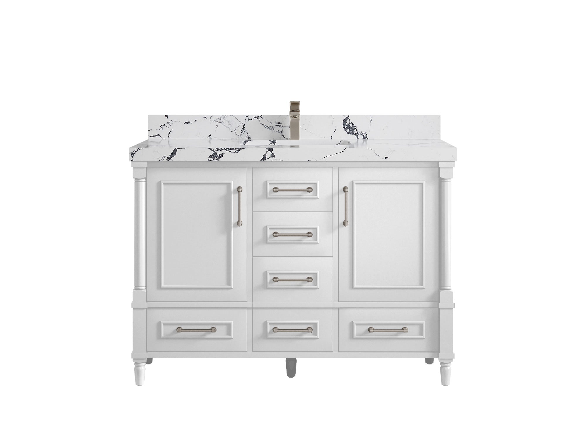 Aberdeen 48 in. W x 22 in. D Single Sink Bathroom Vanity - Willow Bath and Vanity