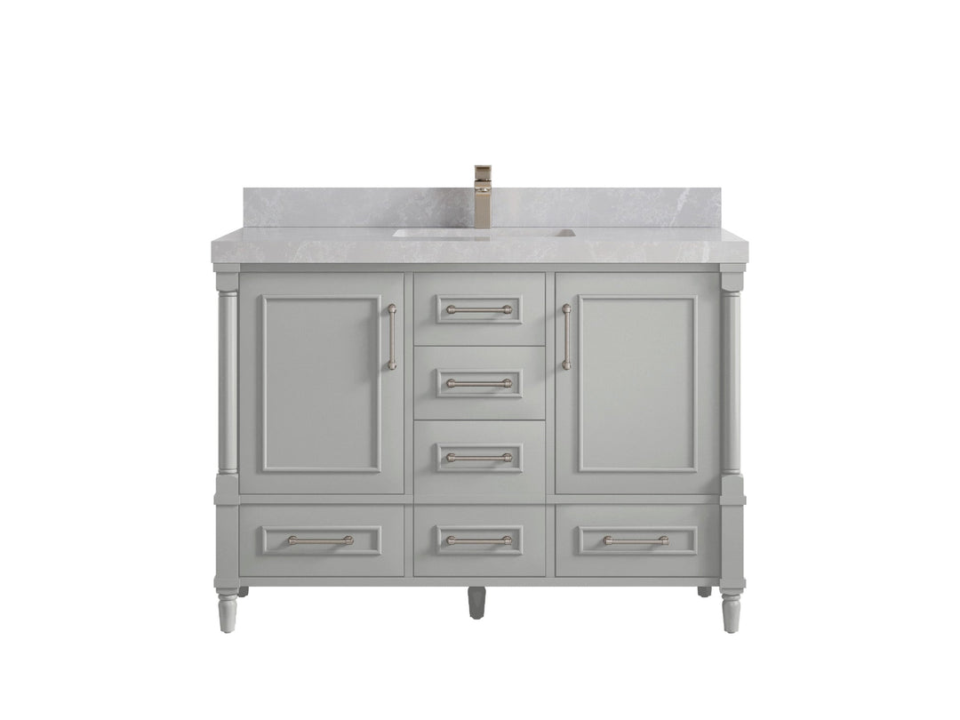 Aberdeen 48 in. W x 22 in. D Single Sink Bathroom Vanity - Willow Bath and Vanity