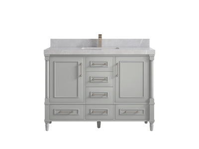Aberdeen 48 in. W x 22 in. D Single Sink Bathroom Vanity - Willow Bath and Vanity