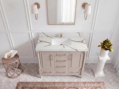 Aberdeen 48 in. W x 22 in. D Single Sink Bathroom Vanity - photo 10