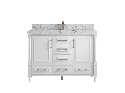 Aberdeen 48 in. W x 22 in. D Single Sink Bathroom Vanity - Willow Bath and Vanity
