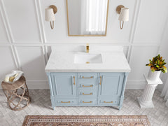 Aberdeen 48 in. W x 22 in. D Single Sink Bathroom Vanity - photo 29