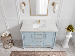 Aberdeen 48 in. W x 22 in. D Single Sink Bathroom Vanity - photo 17