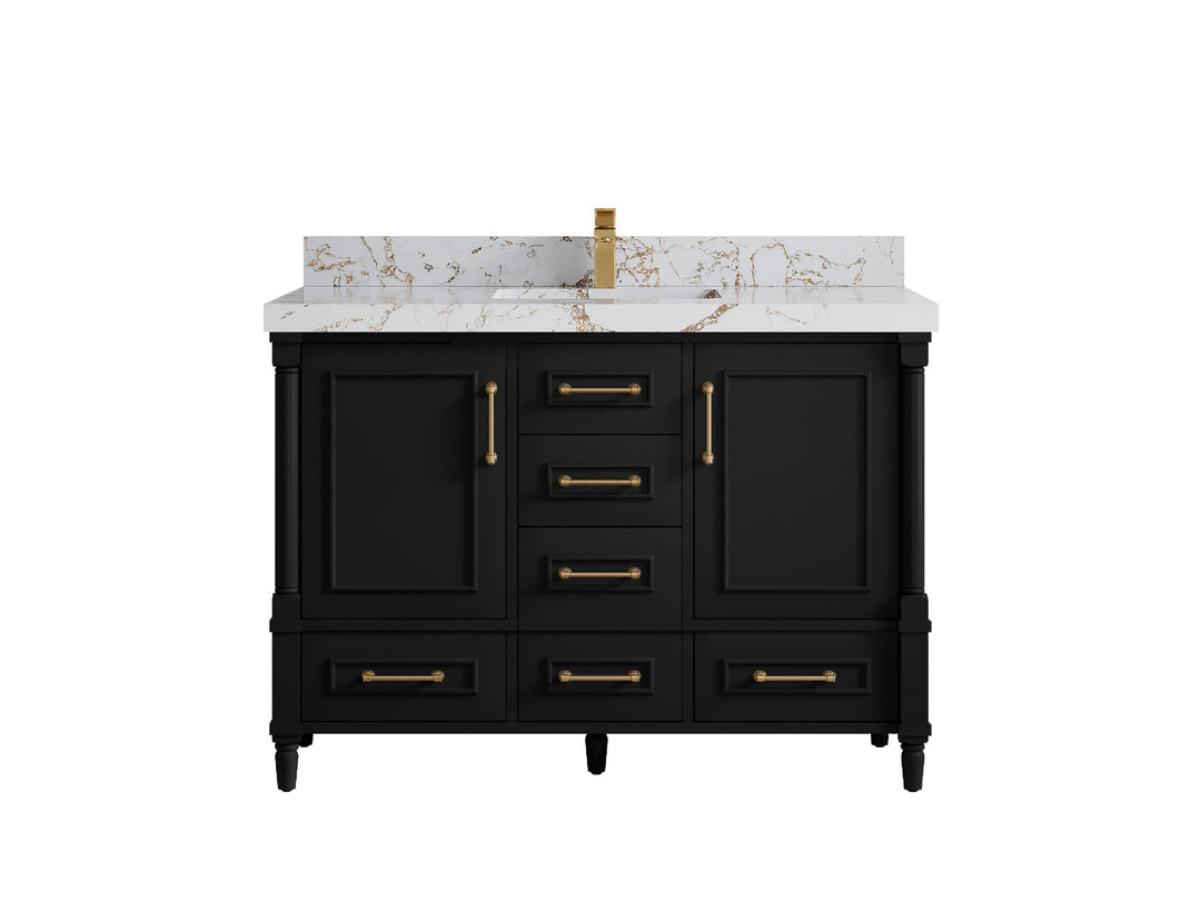 Aberdeen 48 in. W x 22 in. D Single Sink Bathroom Vanity - Willow Bath and Vanity