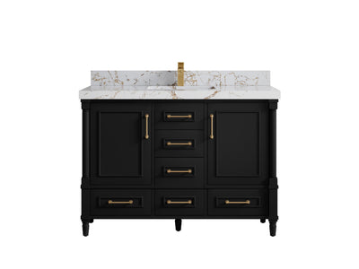 Aberdeen 48 in. W x 22 in. D Single Sink Bathroom Vanity - Willow Bath and Vanity