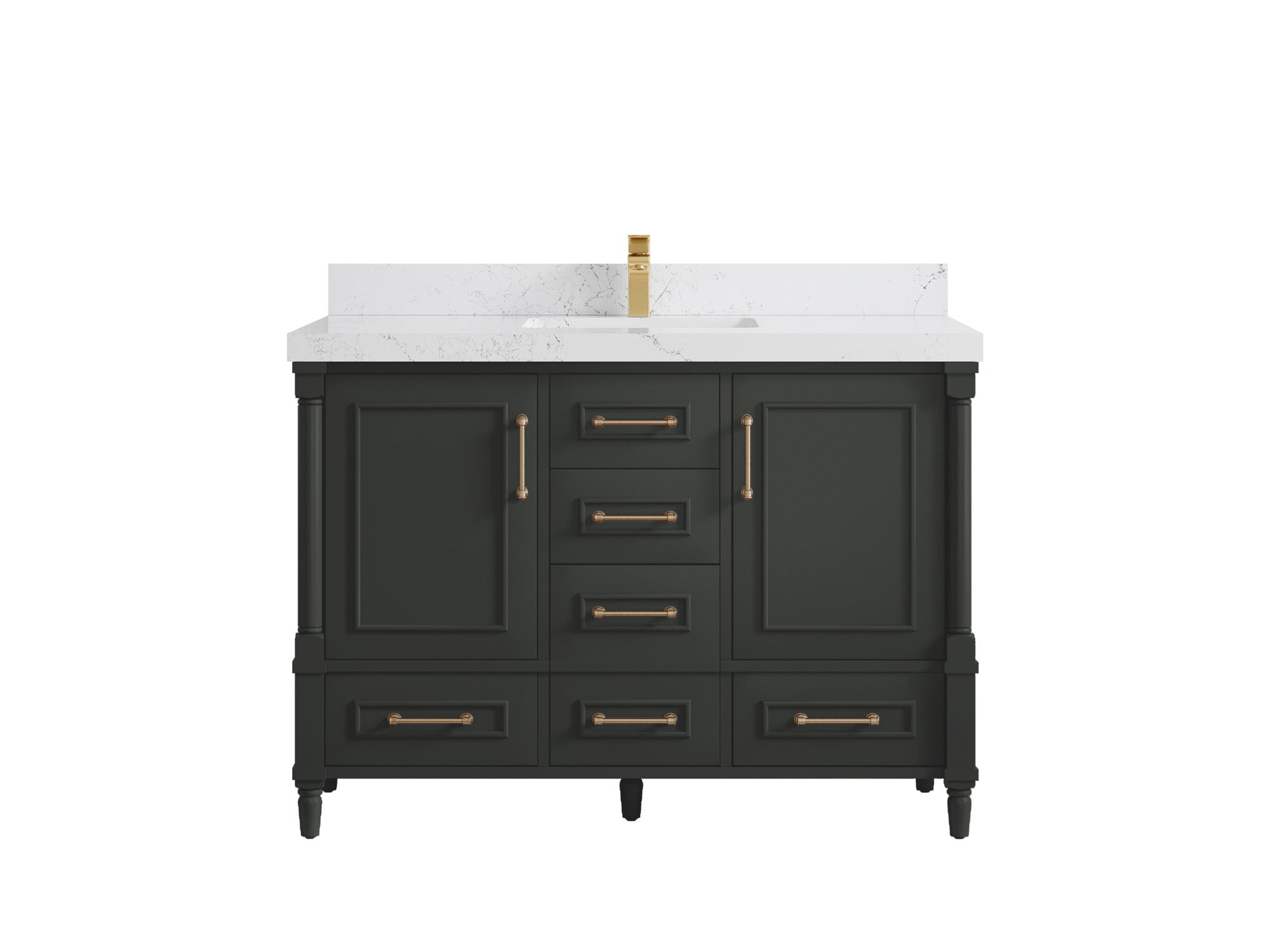 Aberdeen 48 in. W x 22 in. D Single Sink Bathroom Vanity - Willow Bath and Vanity