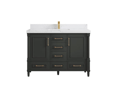 Aberdeen 48 in. W x 22 in. D Single Sink Bathroom Vanity - Willow Bath and Vanity