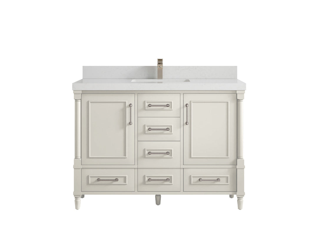 Aberdeen 48 in. W x 22 in. D Single Sink Bathroom Vanity - Willow Bath and Vanity