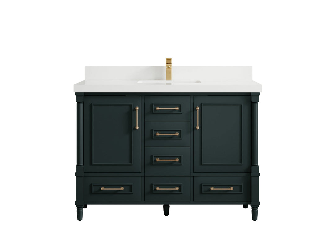 Aberdeen 48 in. W x 22 in. D Single Sink Bathroom Vanity - Willow Bath and Vanity
