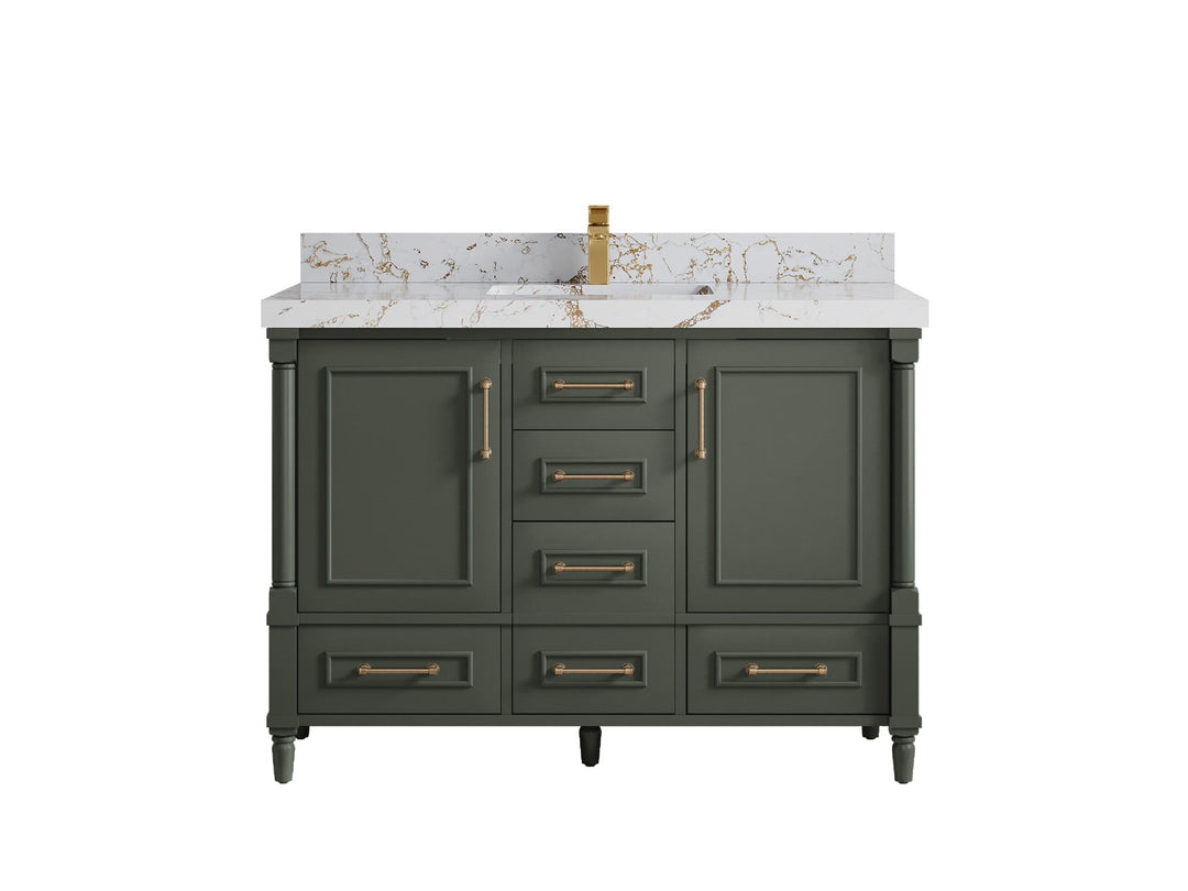 Aberdeen 48 in. W x 22 in. D Single Sink Bathroom Vanity - Willow Bath and Vanity