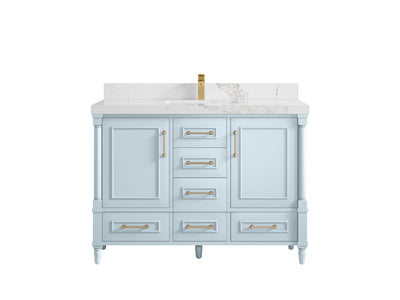 Aberdeen 48 in. W x 22 in. D Single Sink Bathroom Vanity - Willow Bath and Vanity