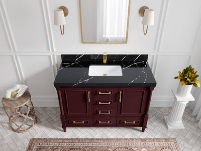 Aberdeen 48 in. W x 22 in. D Single Sink Bathroom Vanity - Willow Bath and Vanity