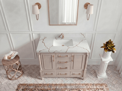 Aberdeen 48 in. W x 22 in. D Single Sink Bathroom Vanity - Willow Bath and Vanity