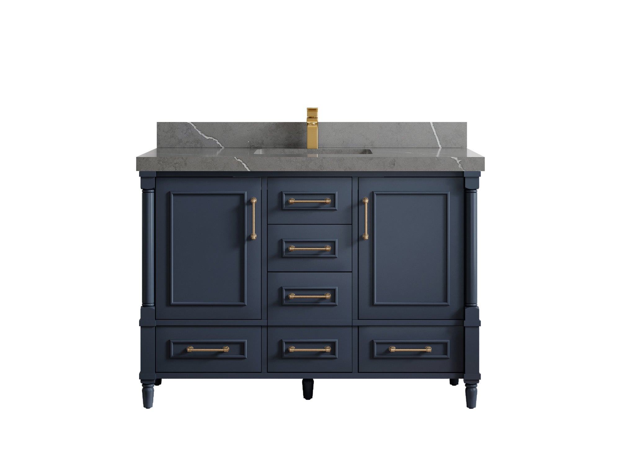 Aberdeen 48 in. W x 22 in. D Single Sink Bathroom Vanity - Willow Bath and Vanity