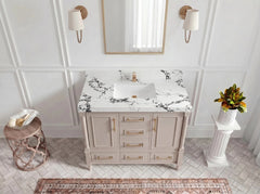 Aberdeen 48 in. W x 22 in. D Single Sink Bathroom Vanity - photo 6