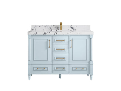 Aberdeen 48 in. W x 22 in. D Single Sink Bathroom Vanity - Willow Bath and Vanity
