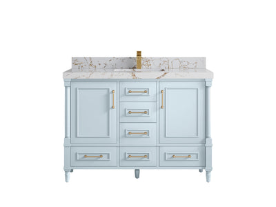 Aberdeen 48 in. W x 22 in. D Single Sink Bathroom Vanity - Willow Bath and Vanity
