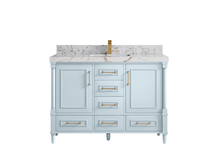 Aberdeen 48 in. W x 22 in. D Single Sink Bathroom Vanity - photo 38