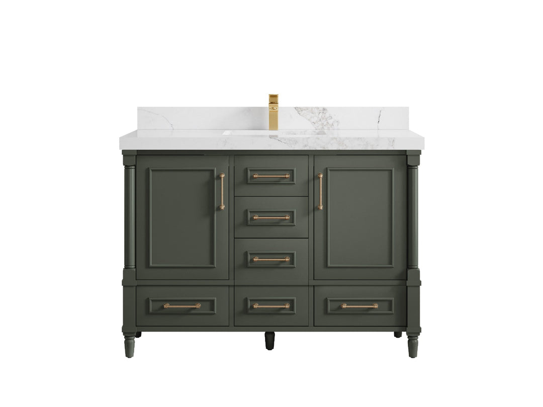 Aberdeen 48 in. W x 22 in. D Single Sink Bathroom Vanity - Willow Bath and Vanity