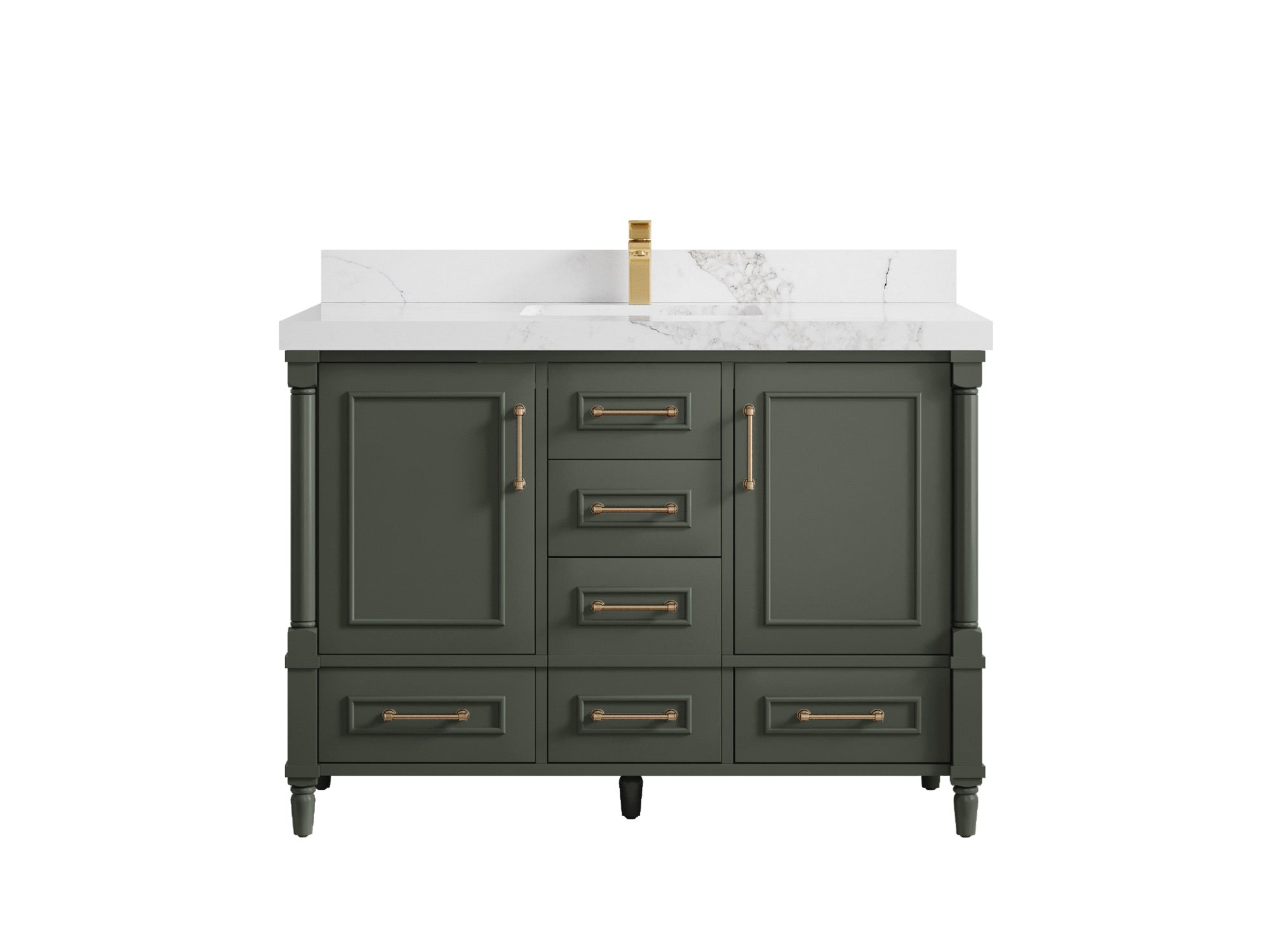 Aberdeen 48 in. W x 22 in. D Single Sink Bathroom Vanity - Willow Bath and Vanity