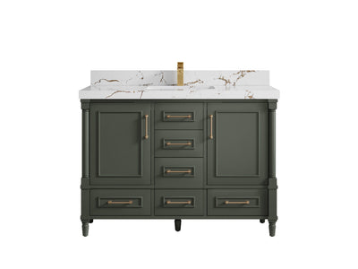 Aberdeen 48 in. W x 22 in. D Single Sink Bathroom Vanity - Willow Bath and Vanity