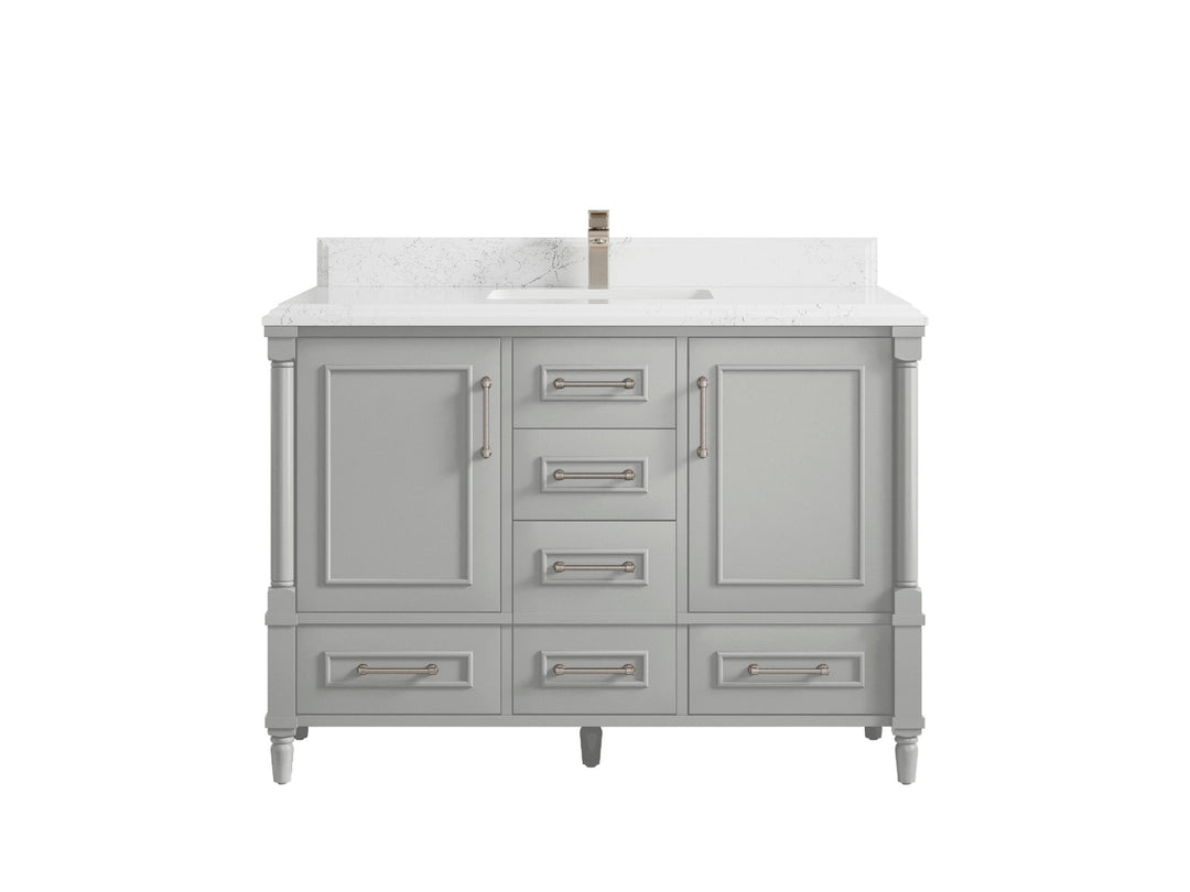 Aberdeen 48 in. W x 22 in. D Single Sink Bathroom Vanity - Willow Bath and Vanity